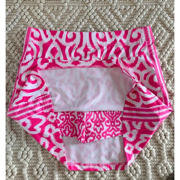 Gretchen Scott Arabesque Pink White Skort Size Medium - Picture 6 of 6
